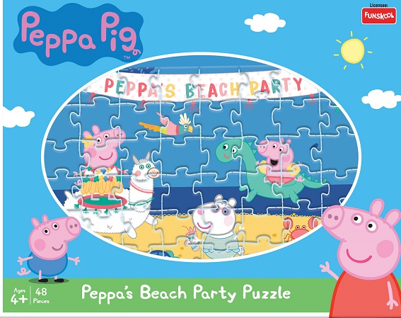 PEPPA'S BEACH PARTY PUZZLE