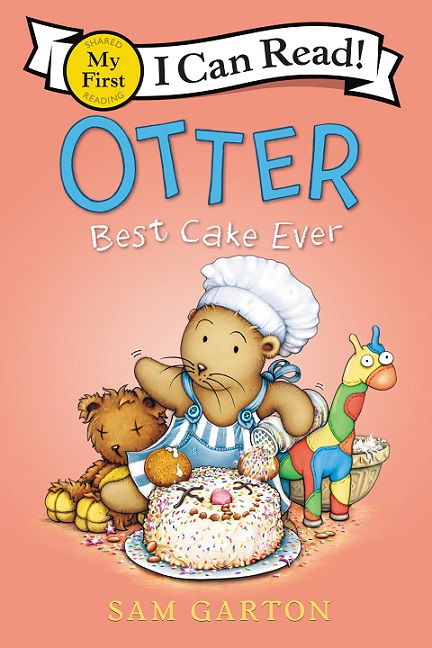 OTTER BEST CAKE EVER i can read