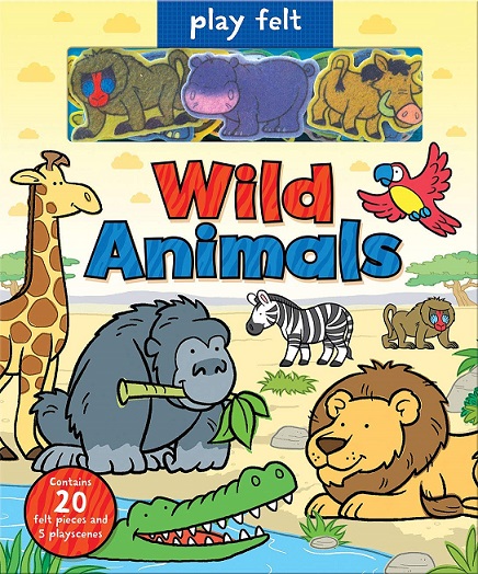 WILD ANIMALS play felt