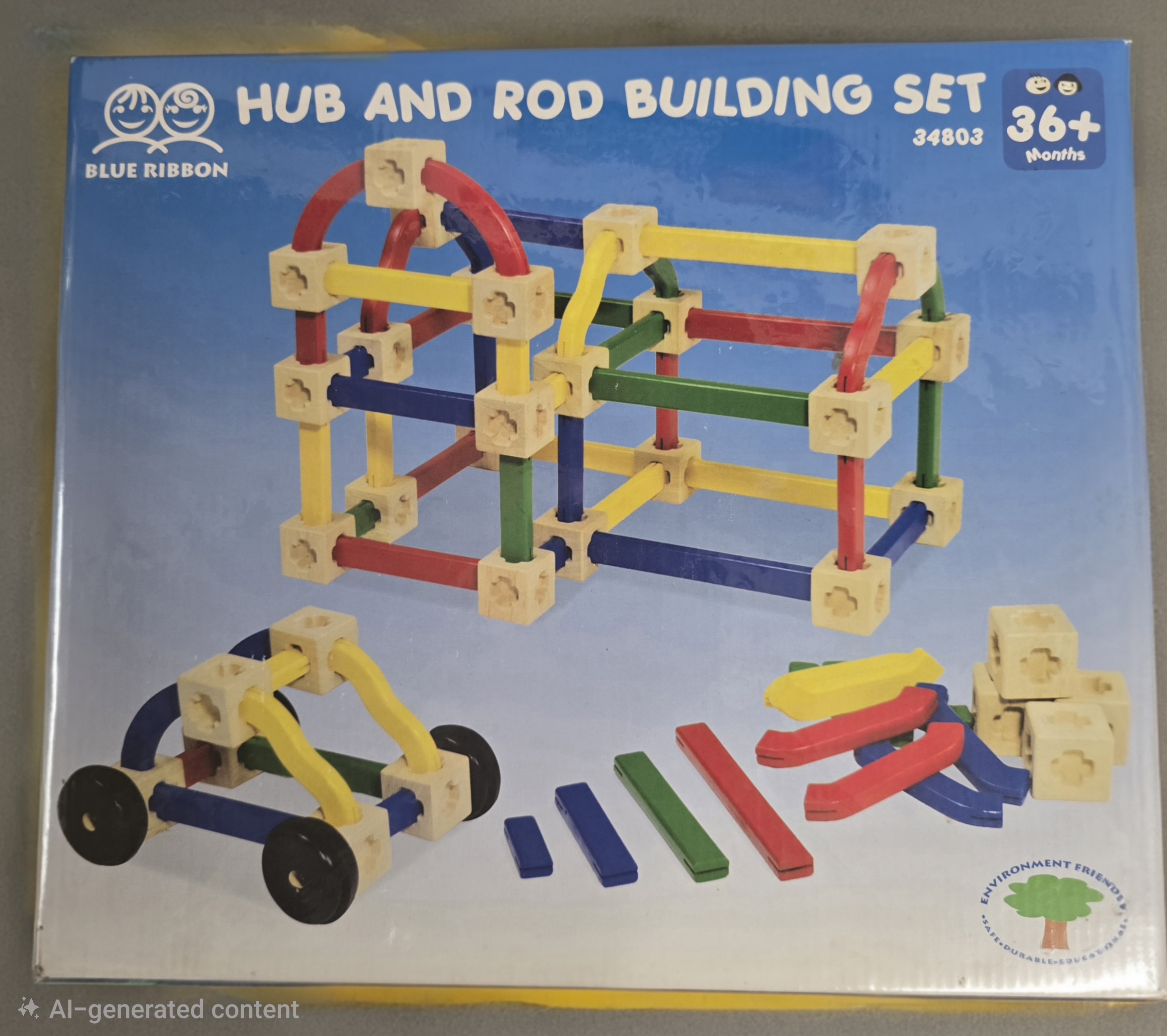 HUB AND ROD BUILDING SET