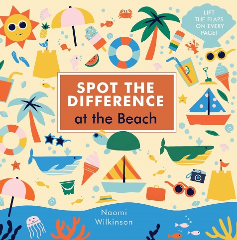 SPOT THE DIFFERENCE at the beach