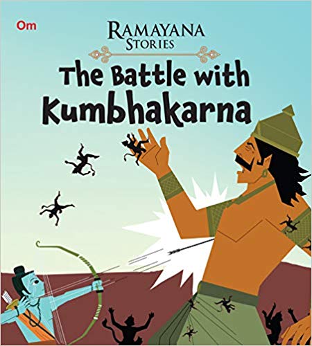 THE BATTLE WITH KUMBHAKARNA ramayana stories