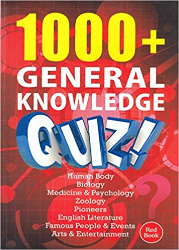 1000 + GENERAL KNOWLEDGE QUIZ red