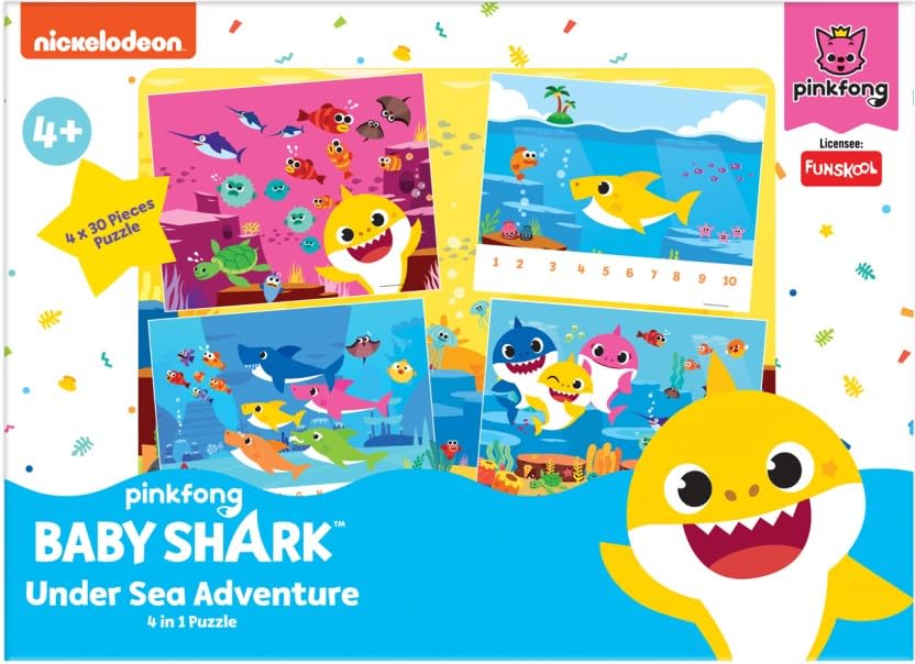 PINKFONG BABY SHARK UNDER SEA ADVENTURE 4 in 1