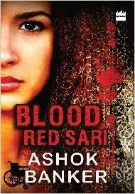 BLOOD RED SARI