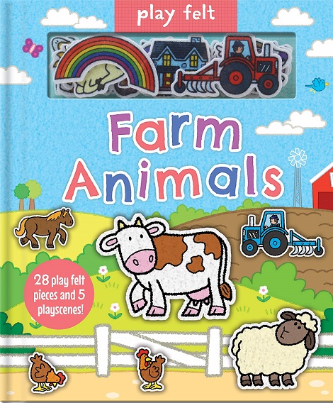 FARM ANIMALS play felt