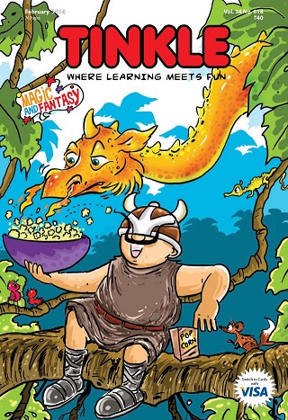 NO 618 TINKLE COMIC feb 2014