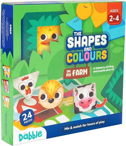 THE SHAPES AND COLOURS ON MY FARM