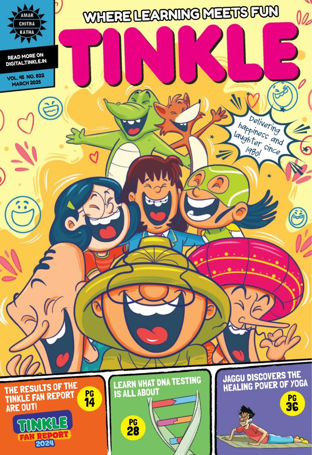 NO 822 TINKLE COMIC 2025 MAR