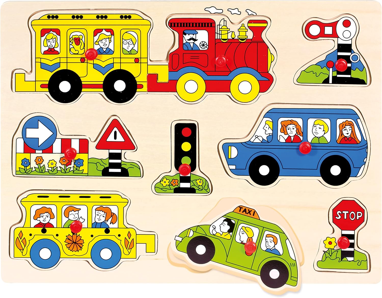 ROAD & TRANSPORT PUZZLE