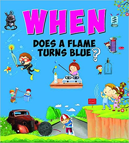 WHEN DOES A FLAME TURN BLUE