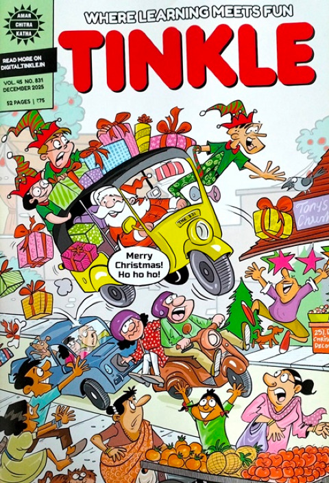 NO 831 TINKLE COMIC 2025 DEC