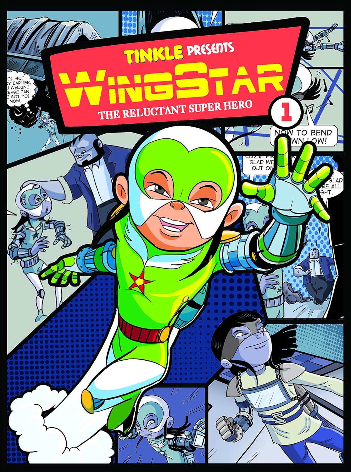 WINGSTAR 1 the reluctant superhero