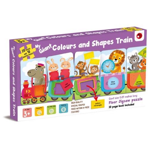 MY GAINT COLOURS AND SHAPES TRAIN
