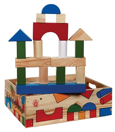 SR BUILDING BLOCKS 60 pc wooden 1660