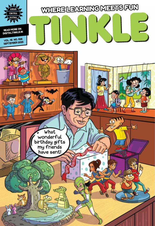 NO 828 TINKLE COMIC 2025 SEPT