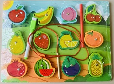 3 IN 1 FRUITS MAGNETIC PUZZLE
