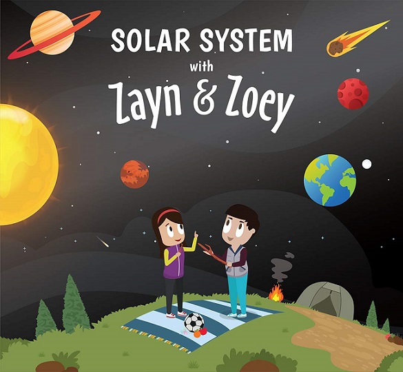SOLAR SYSTEM WITH ZAYN & ZOEY