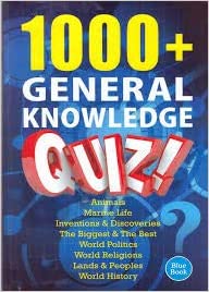 1000 + GENERAL KNOWLEDGE QUIZ blue