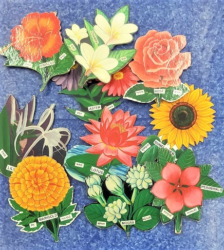 FLOWERS cutout small