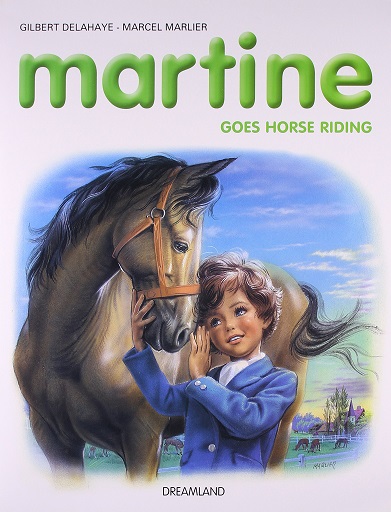 MARTINE goes horse riding