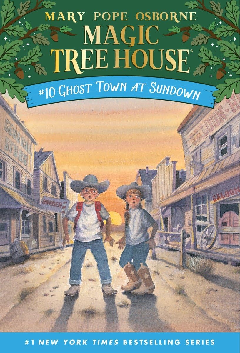NO 10 GHOST TOWN AT SUNDOWN