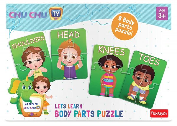 LETS LEARN BODY PARTS PUZZLE