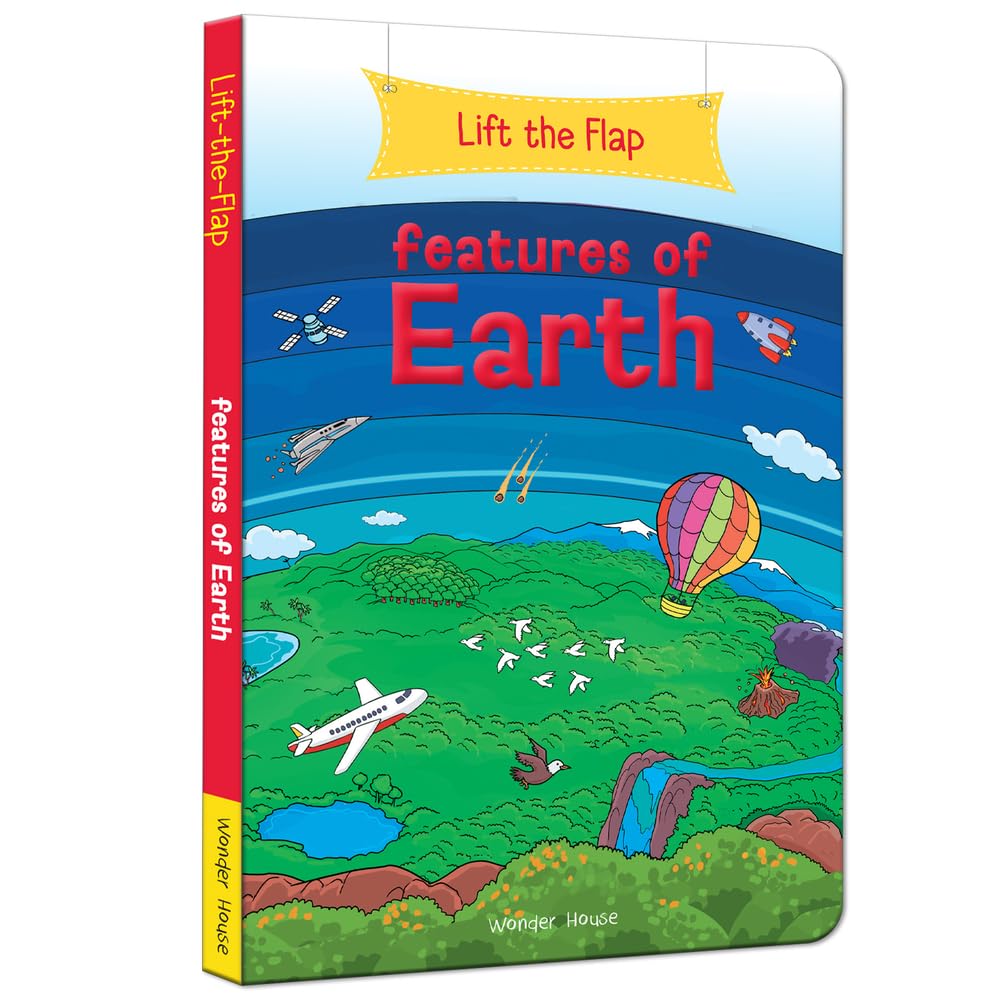 FEATURES OF EARTH lift the flap