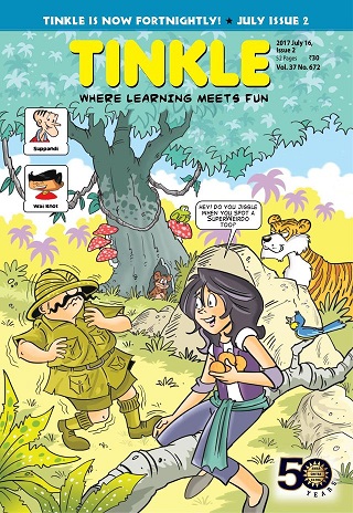 NO 672 TINKLE COMIC 2017 JULY 15