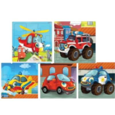 TRANSPORT JIGSAW PUZZLE WOODEN