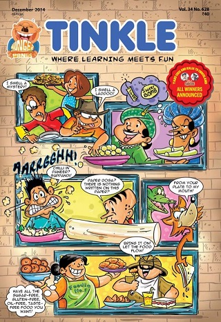 NO 628 TINKLE COMIC dec 2014