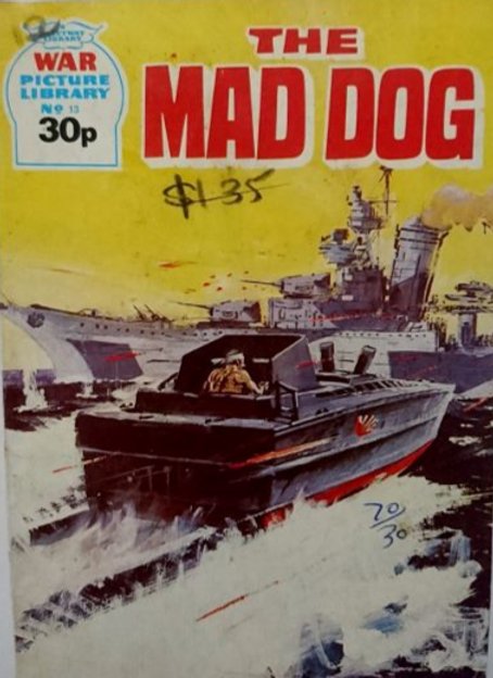 THE MAD DOG war picture library