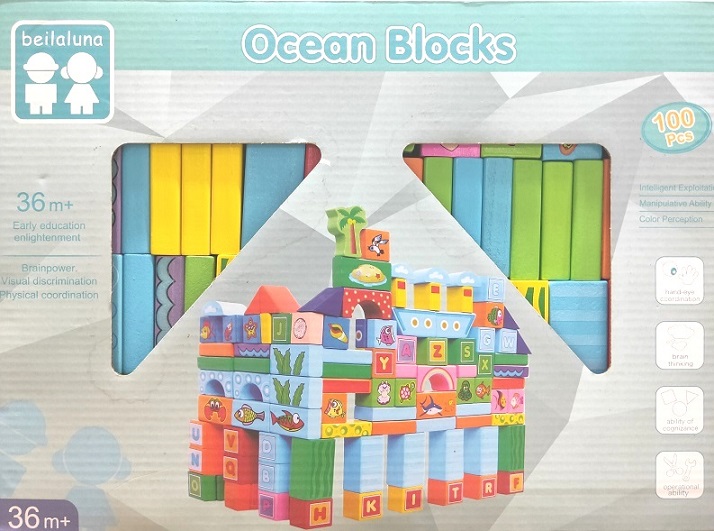 WOODEN OCEAN BLOCKS