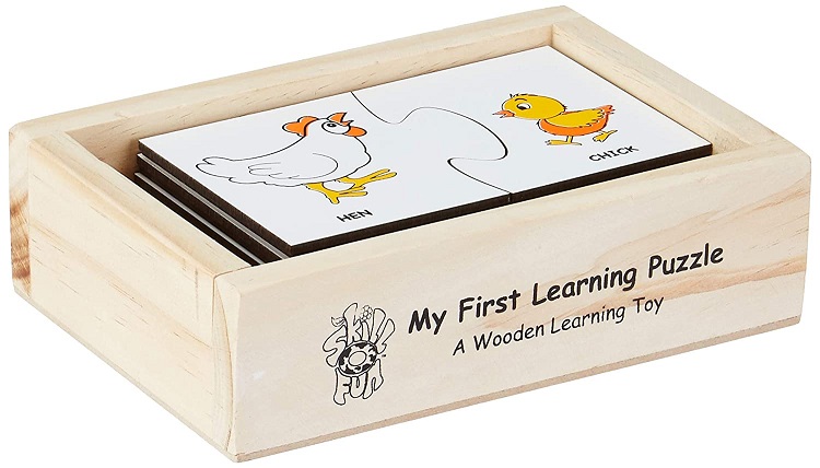 MY FIRST LEARNING PUZZLE animals & babies