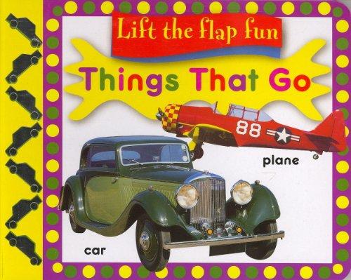 THINGS I LIKE,THINGS THAT GO lift the flap fun 2in1