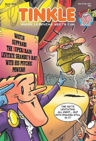NO 631 TINKLE COMIC 2015 march
