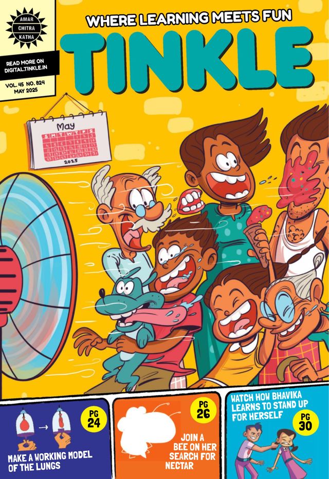 NO 824 TINKLE COMIC 2025 MAY