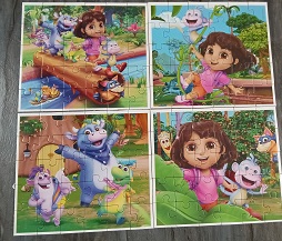 DORA SUPERCOLOR 4 IN 1 puzzle 2