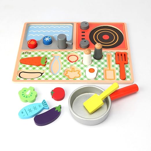 WOODEN KITCHEN PUZZLE