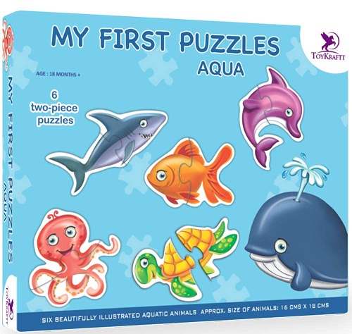 MY FIRST PUZZLES AQUA