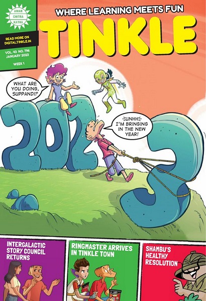 NO 796 TINKLE COMIC 2023 JAN