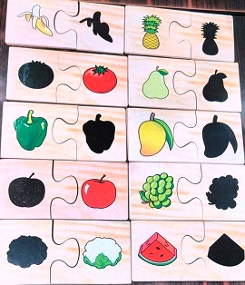 WOODEN SHADOW MATCHING