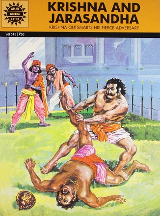 NO 518 KRISHNA AND JARASANDHA