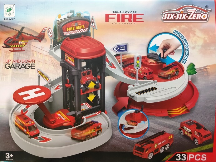 UP AND DOWN FIRE GARAGE