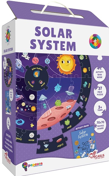 CIRCULAR PUZZLE SOLAR SYSTEM