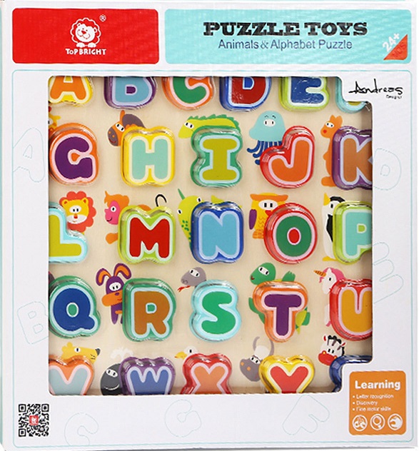 ANIMALS & ALPHABET PUZZLE