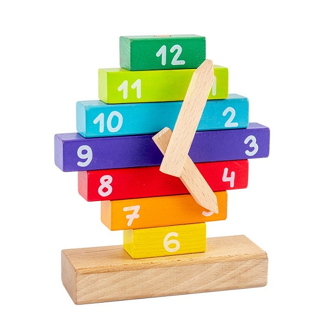 WOODEN PUZZLE CLOCK