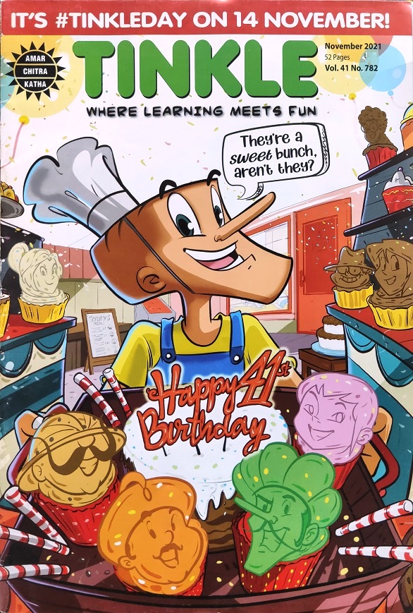 NO 782 TINKLE COMIC 2021 NOV