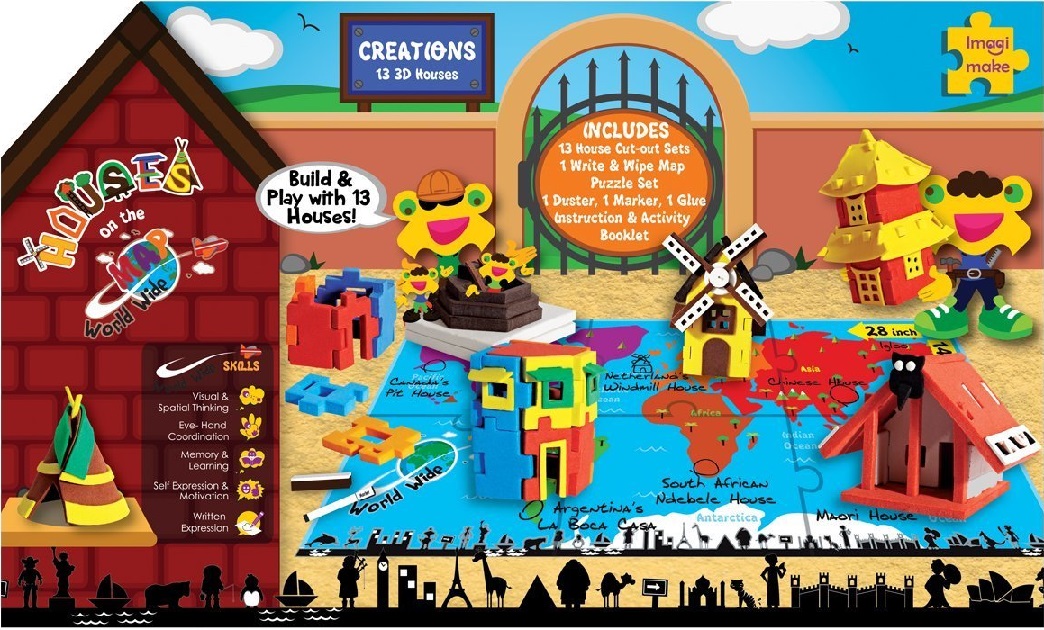 WORLD WIDE HOUSES ON THE MAP