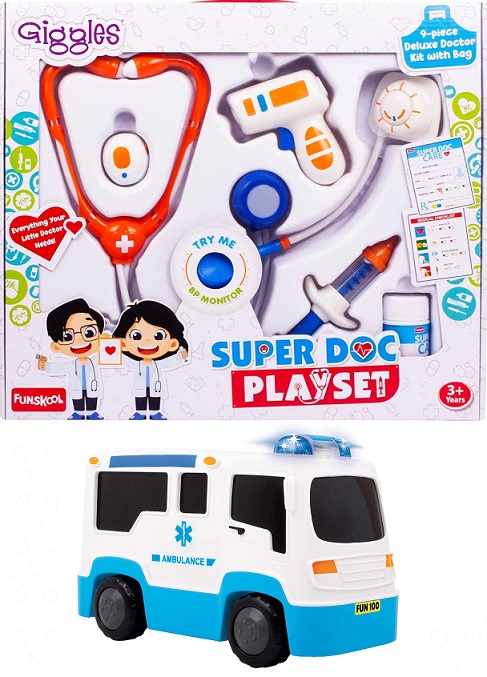 JUNIOR SUPER DOCTOR PLAYSET